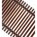Решетка для напольного конвектора деревянная ESSAN PPД 200x4000 мм (Темный Орех)