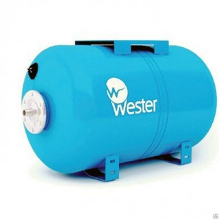 Гидроаккумулятор горизонтальный (Бак для водоснабжения) "WESTER" WAO 24 литров
