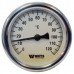 Термометр F+R801 Ø80-120°С длинна монтажной гильзы 100мм "WATTS Ind"